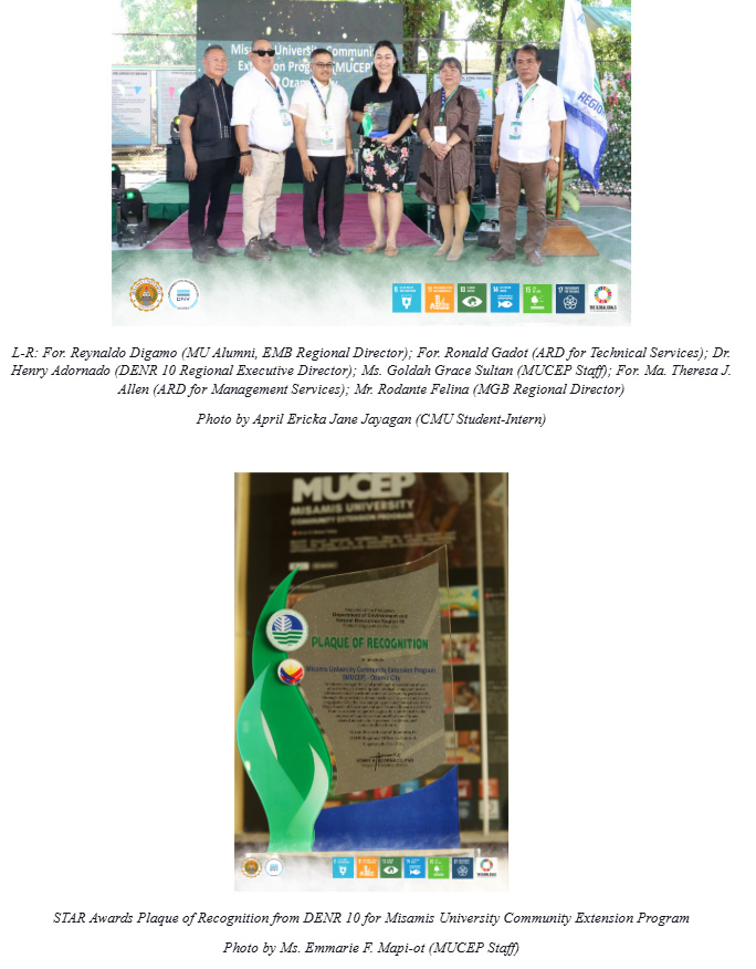 MU Earns Consecutive Distinction at DENR R10